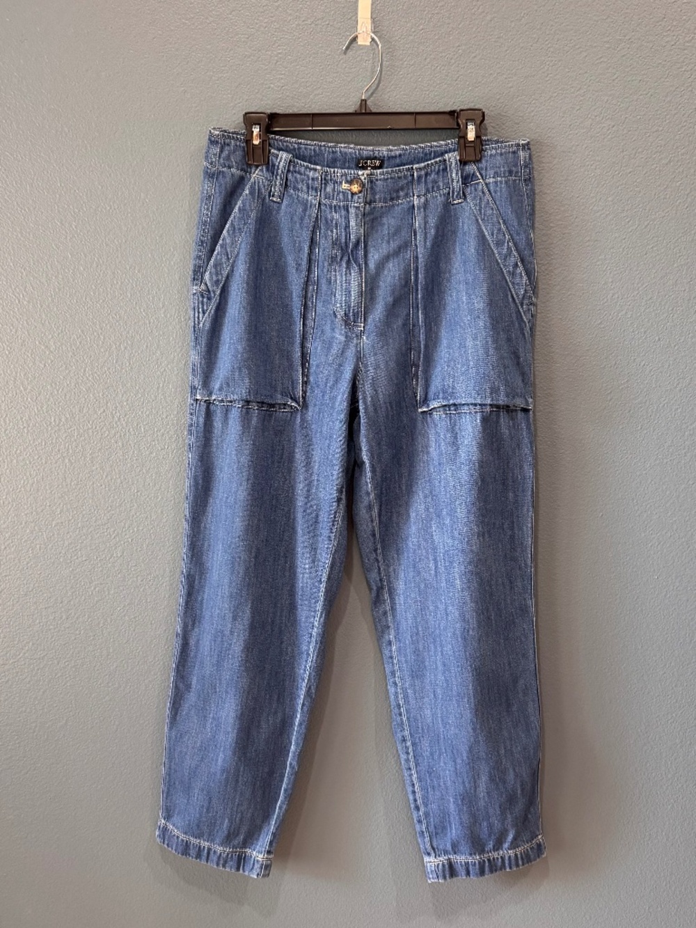 J.Crew Re-Imagined Utility Patch Pocket Jeans - Size 10